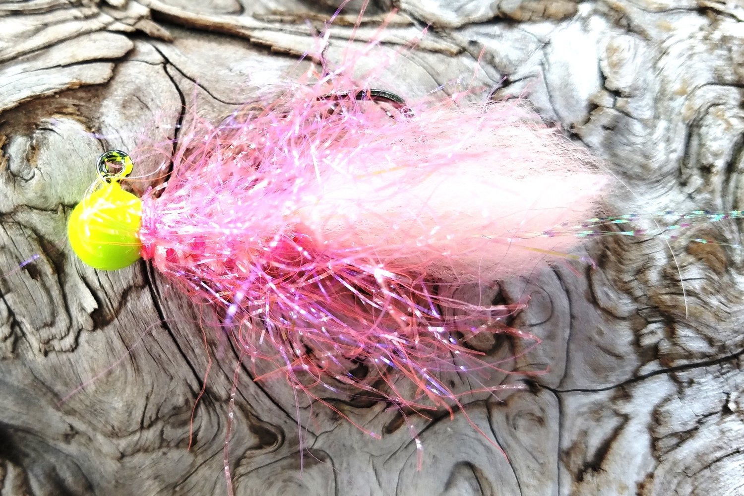 Chartreuse Shrimp UV Krusty  #KY11