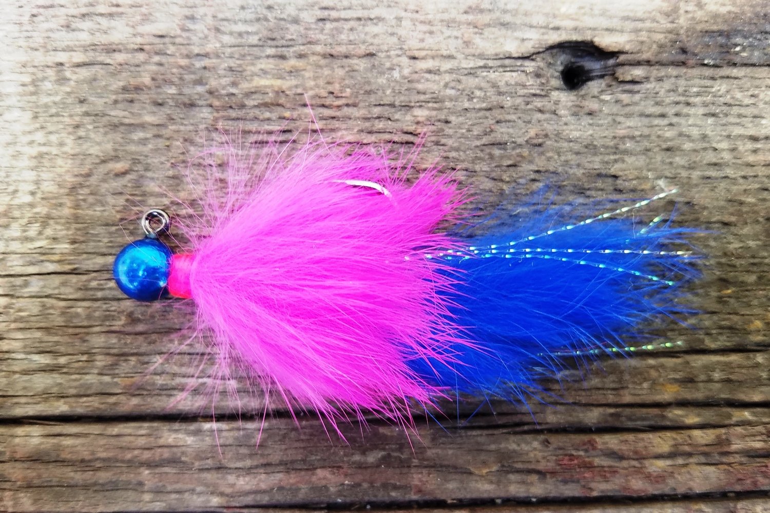 #RT12 &#39;Blue Butt&#39; Rabbit Jig