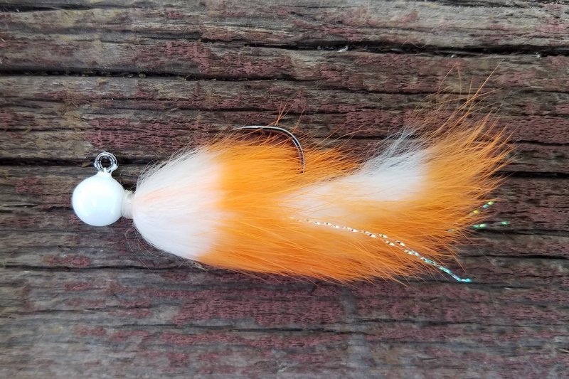 #RT14 &#39;Creamsicle&#39; Rabbit Jig