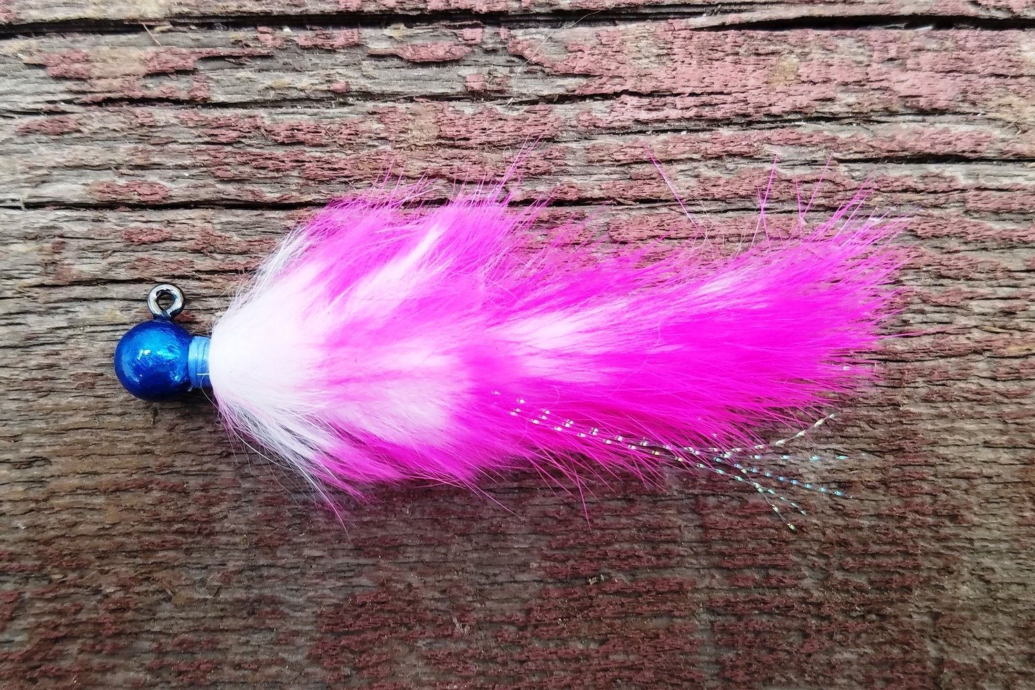 #RT15  &#39;Pink Smurf&#39; Rabbit Jig