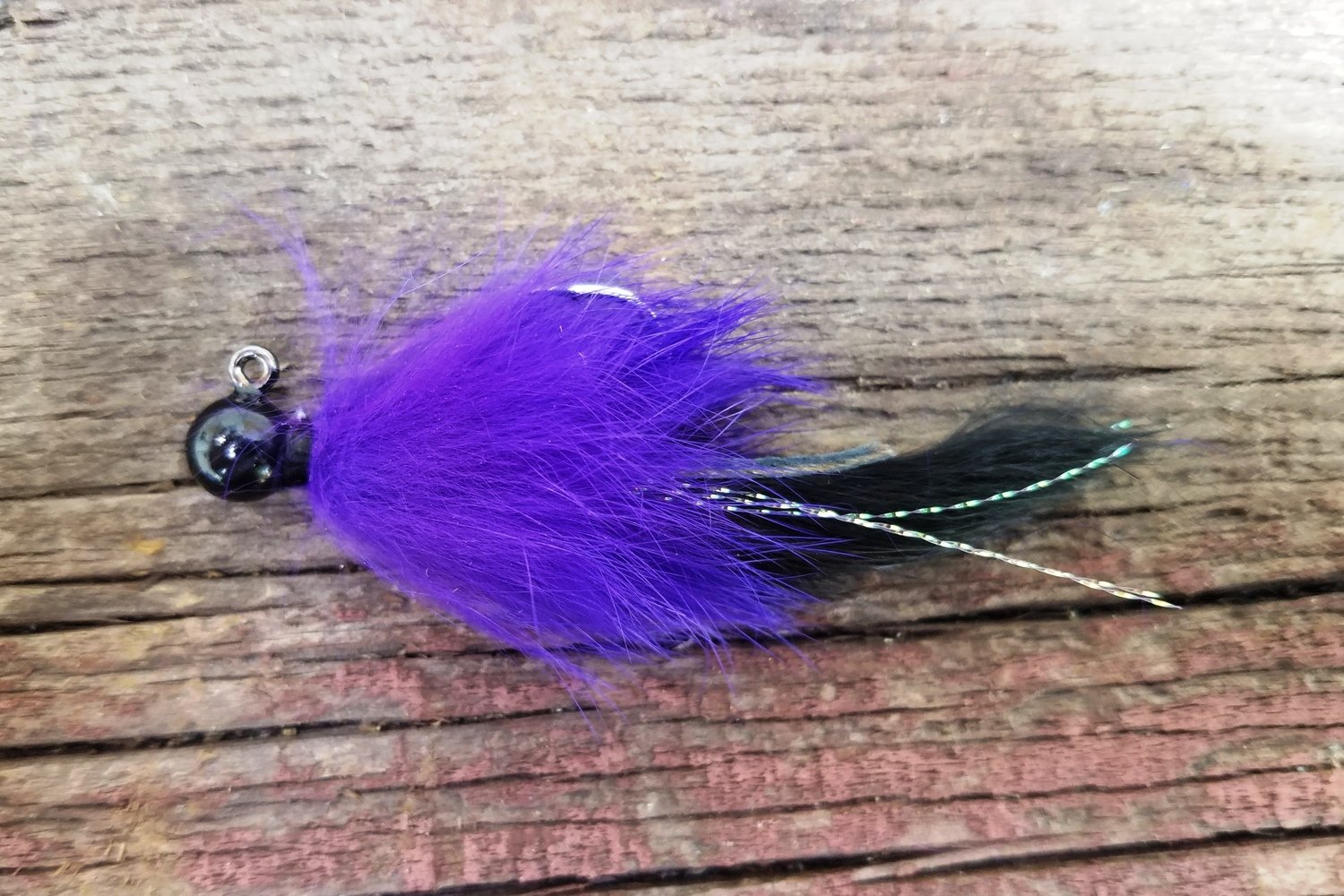 #RT08  &#39;Black &amp; Purple&#39;  Rabbit Jig