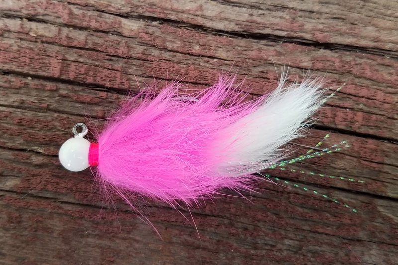 #RT01 &#39;Pink&amp;White&#39; Rabbit Jig