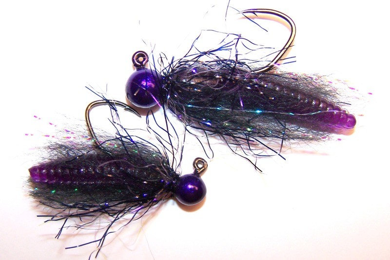 #GR13 (Black &amp; Purple) UV Grub
