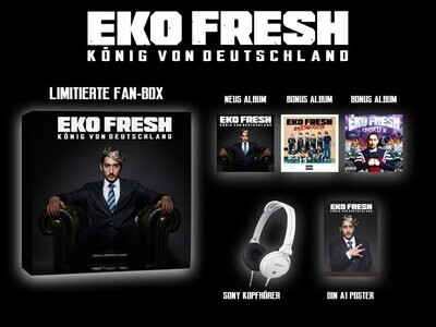 Eko Fresh - König von Deutschland (Limited Fan Box)(2017) 4CD