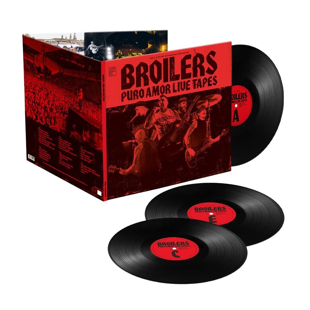 Broilers - Puro Amor Live Tapes (Limited & Nummeriert)(2022) 3-LP