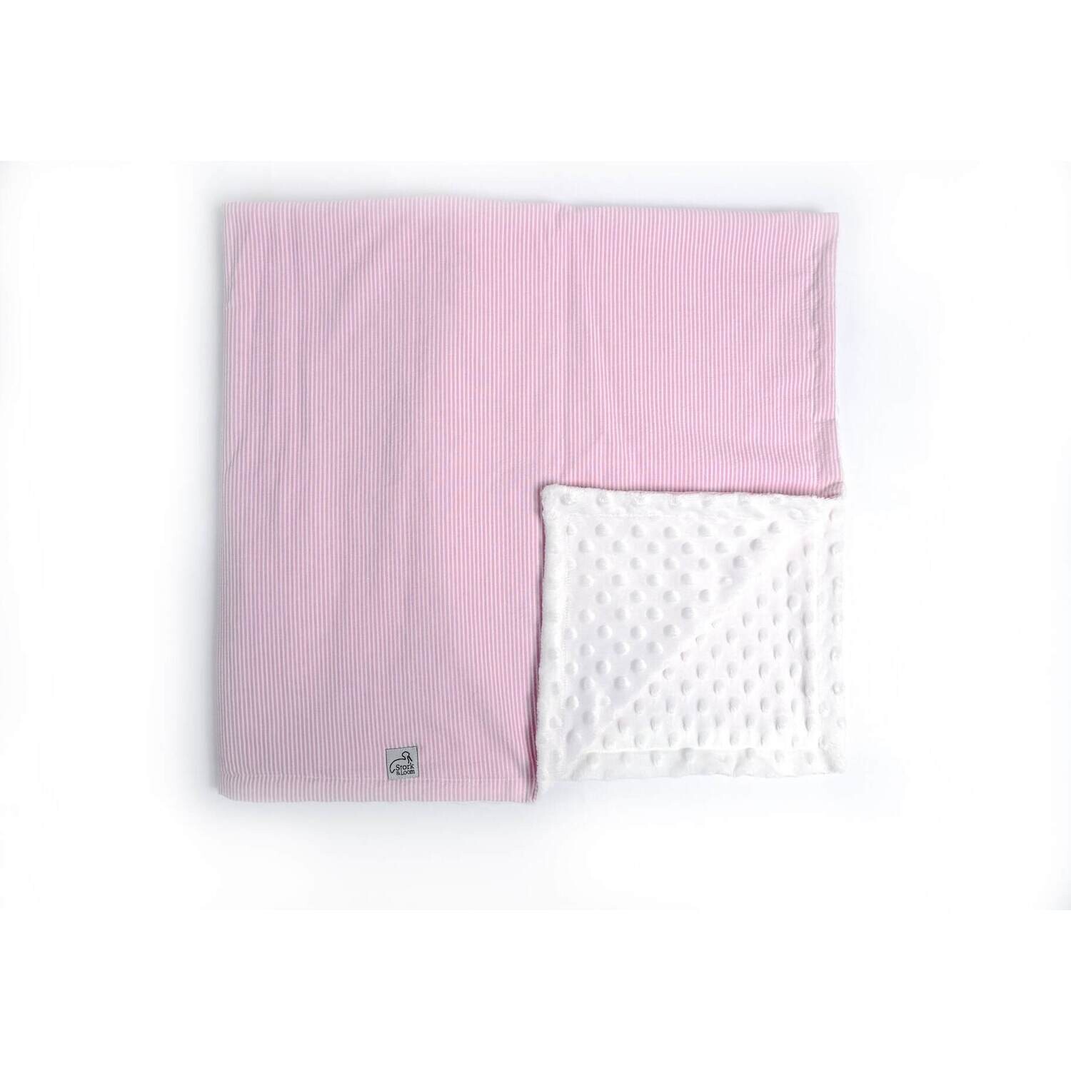 Stork & Loom Minky Dot Blanket