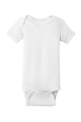 Baby Onesie, Color: White, Size: 6 Month