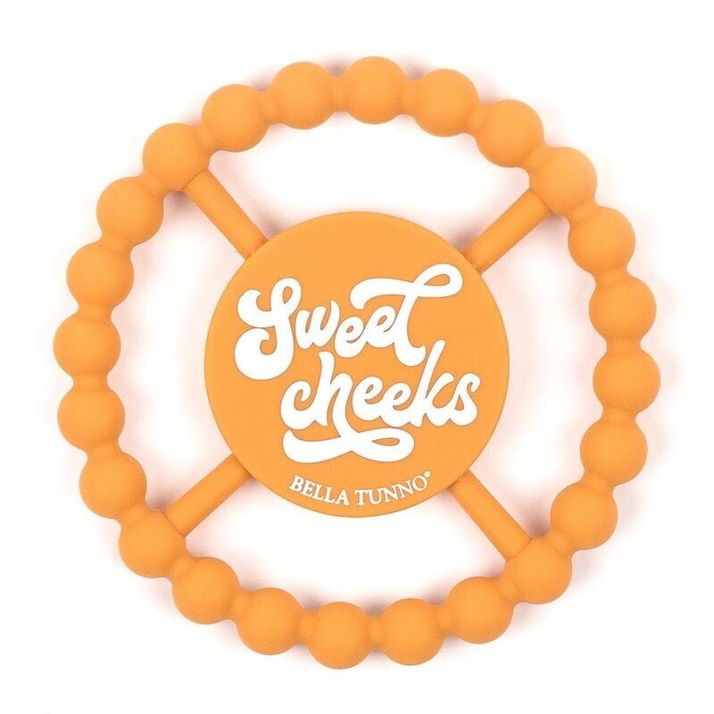 Bella Tunno Teether, Teether Saying: Sweet Cheeks