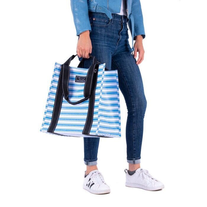 Scout Bagette, Bagette Pattern: Blue and White Stripe