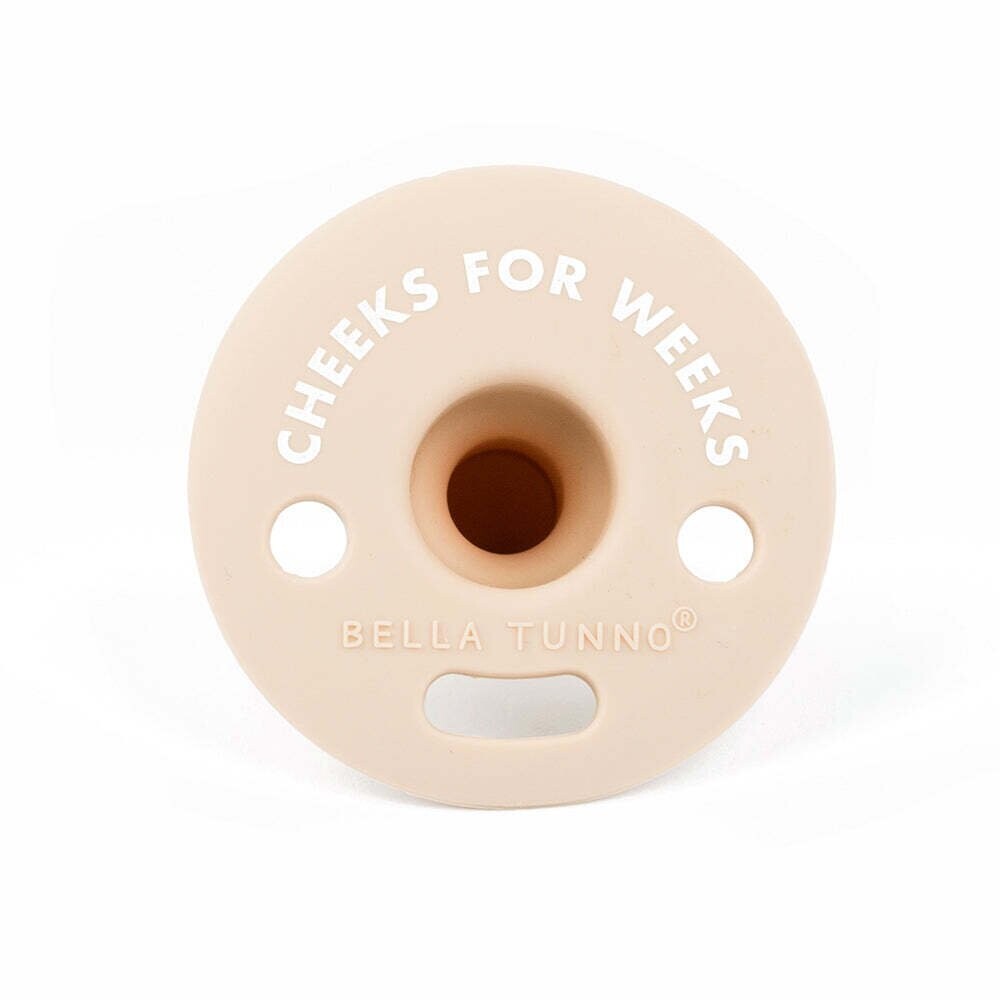 Bella Tunno Pacifier, name: Cheeks for Weeks