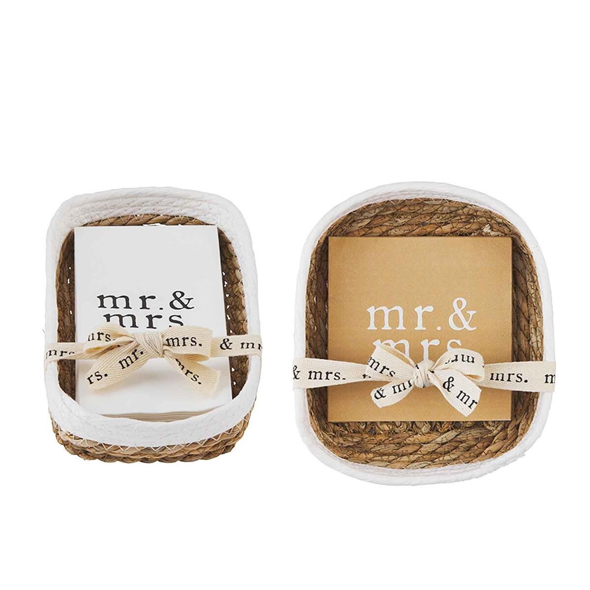 Mr. + Mrs. Basket Set