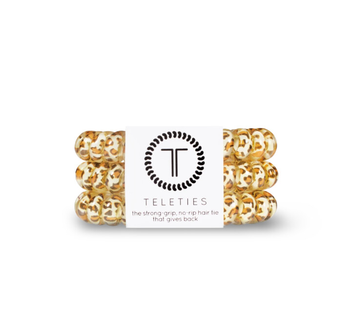Teleties - Small, Pattern: Leopard