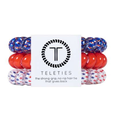 Teleties - Large, Pattern: Firecracker