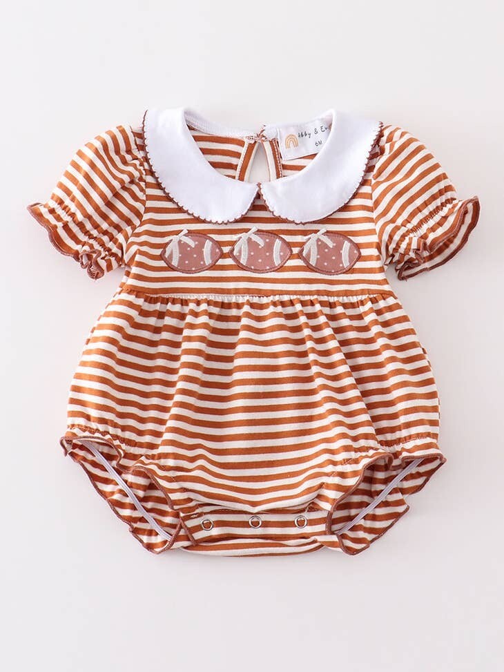 Childrens Stripe Football Bubble, Size: 6 Month
