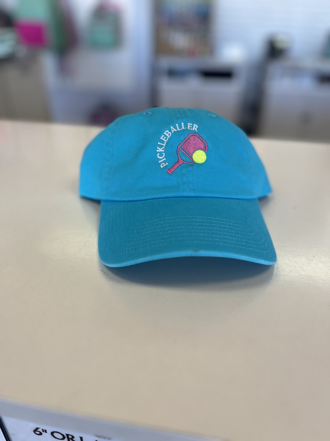 Pickleballer Hat, Hat Color: Turquoise