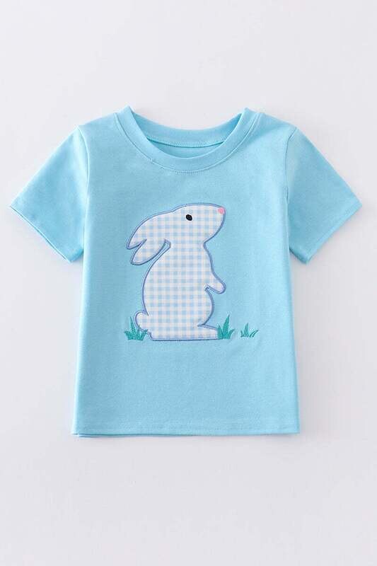 Children's Easter Bunny Blue Tee