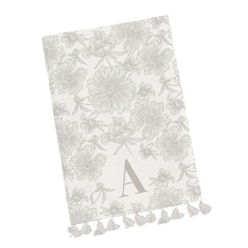 Initial Tea Towel