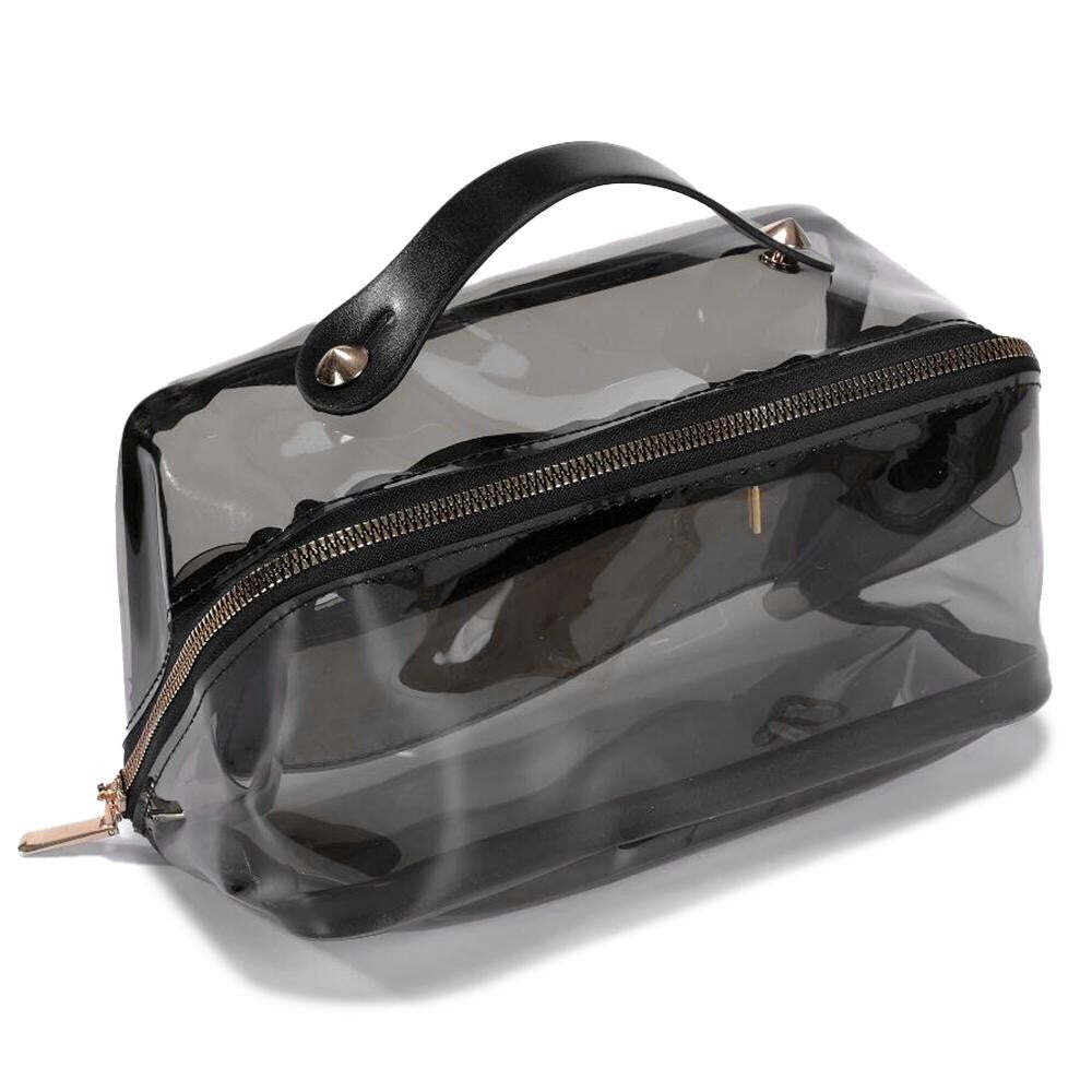 Full Zip Clear Cosmetic Bag
