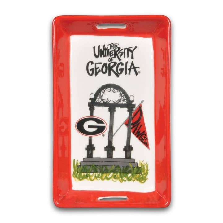 Collegiate Theme Tray, College: Georgia