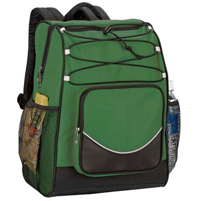 Backpack Cooler with Black Trim