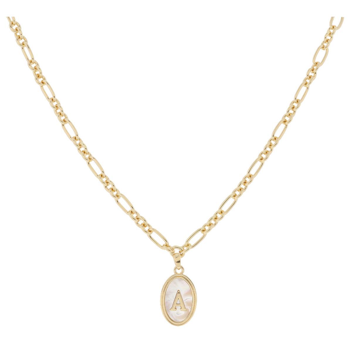 Initial Necklace, Initial: A
