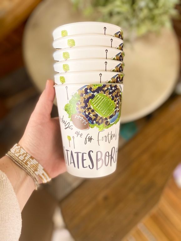 Set of 6 Party Cups - Statesboro