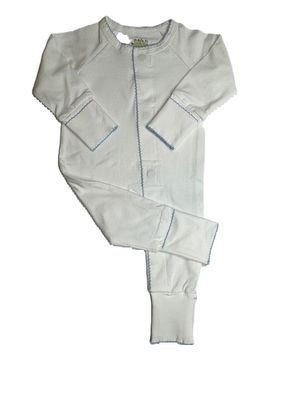 Baby Sleeper with Picot Trim