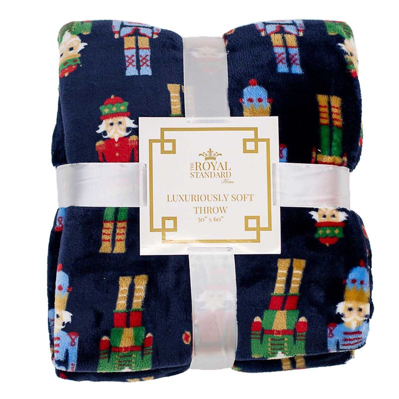 Nutcracker Theme Throw Blanket