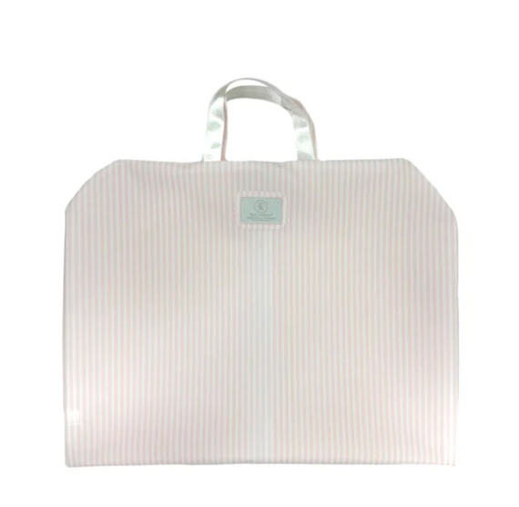 TRVL Garment Bag, Garment Bag Color: Light Pink Stripe