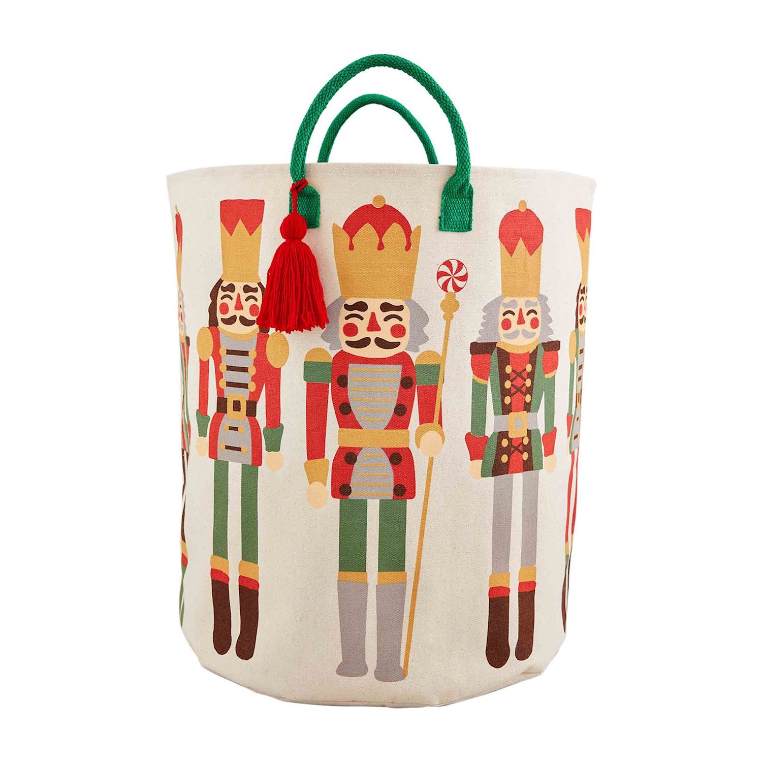 Nutcracker Tote with Red Tassel