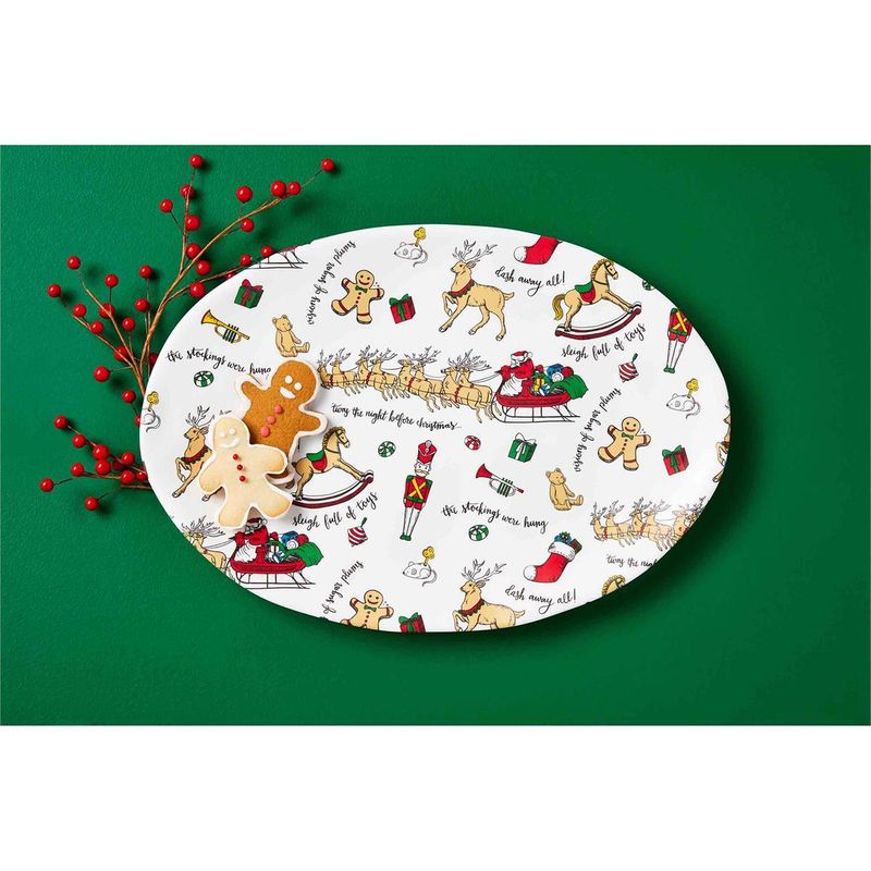 Night Before Christmas Platter