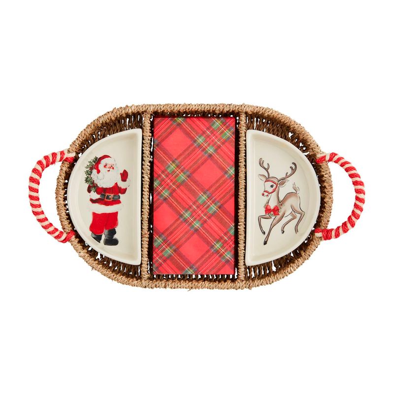 Serving Basket Set - Christmas