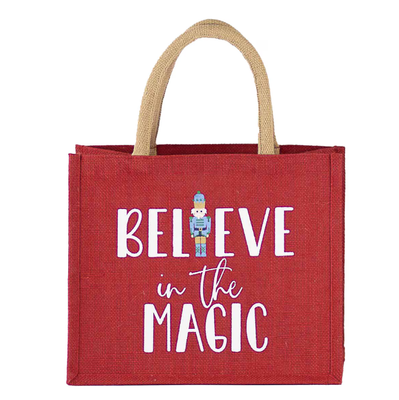 Christmas Believe in the Magic Gift Tote Christmas Believe in the Magic Gift Tote
