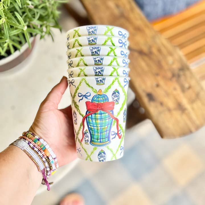 Set of 6 Party Cups - Ginger Jar