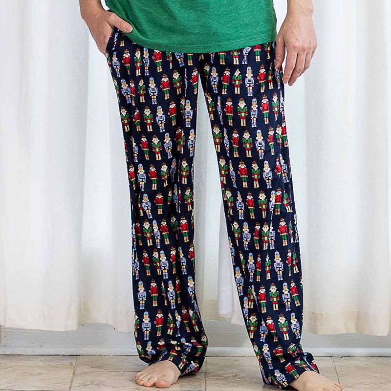 Christmas Nutcracker Navy Pants