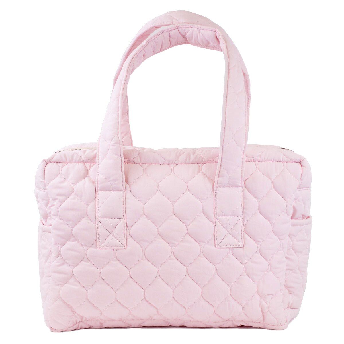 Quilted Overnight Bag, Quilted Overnight Bag Color: Light Pink