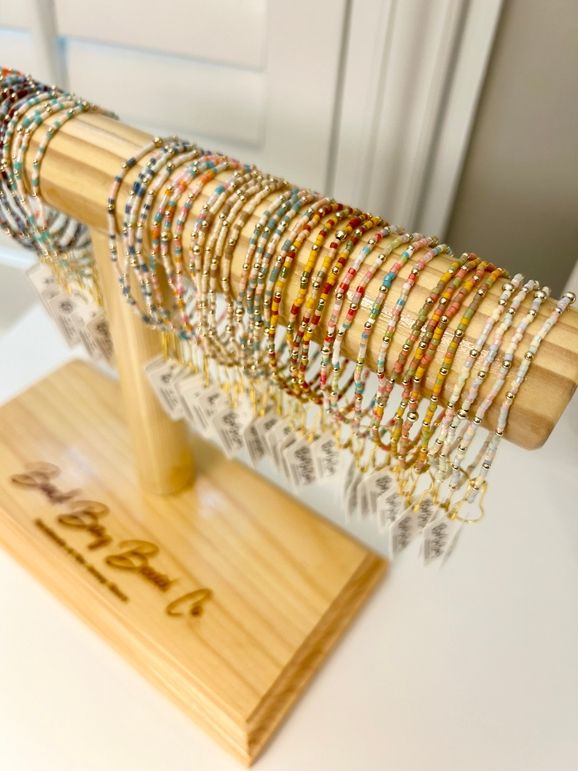 Beaded Bracelet 14k Gold Filled