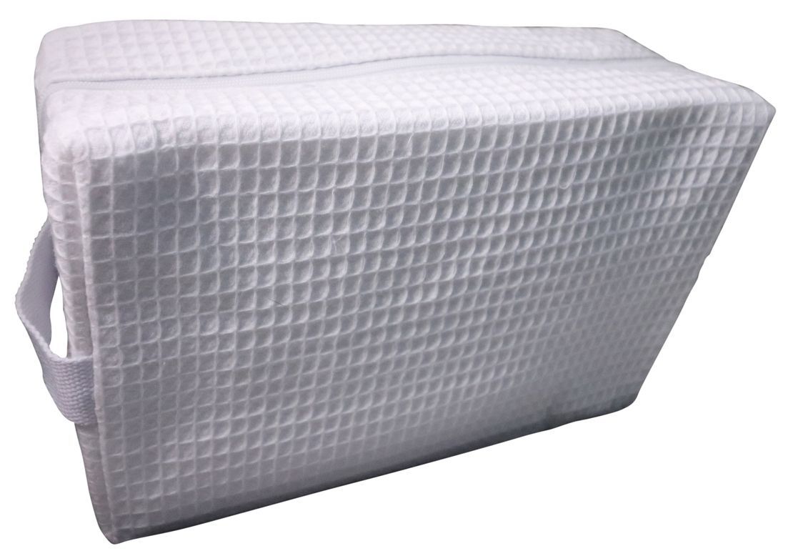 Waffle Weave Cosmetic, Cosmetic Color: White