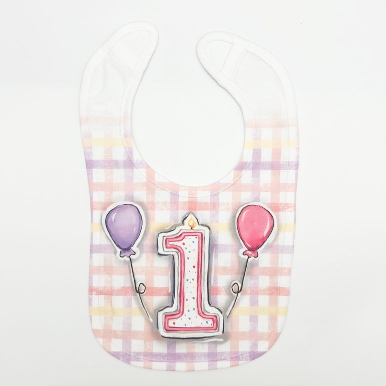 Home Malone Birthday Bib