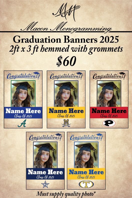 2025 Graduation Banner, Graduation Banner: FPD