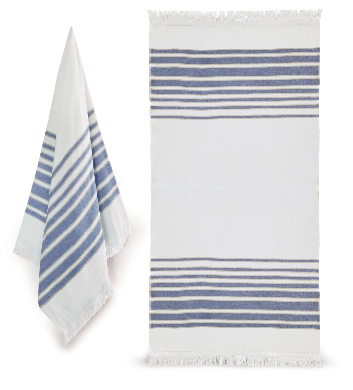 Turkish Beach Towel, Turkish Towel Color: Navy