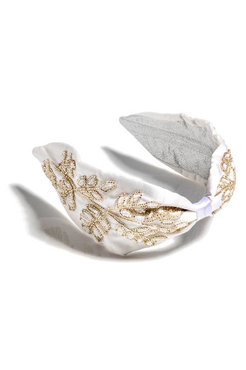 EMBELLISHED WIDE HEADBAND