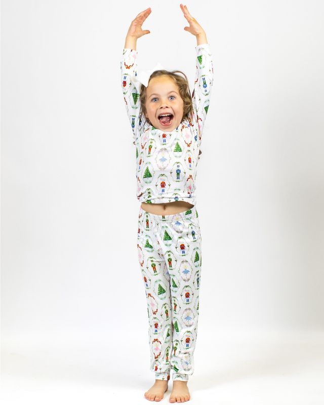 Christmas Kid's Nutcracker Waltz Pajama Set