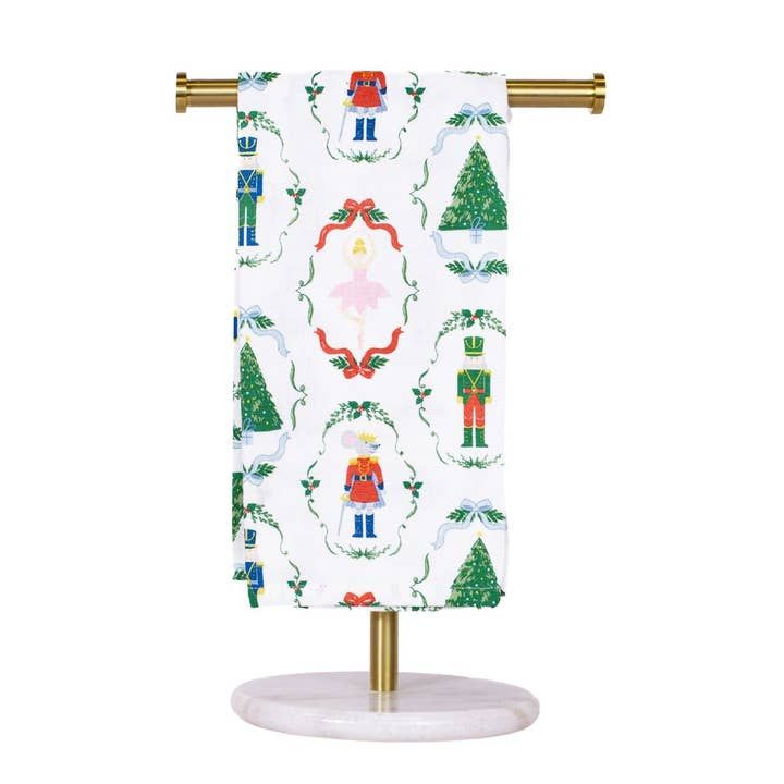 Christmas Nutcracker Waltz Hand Towel
