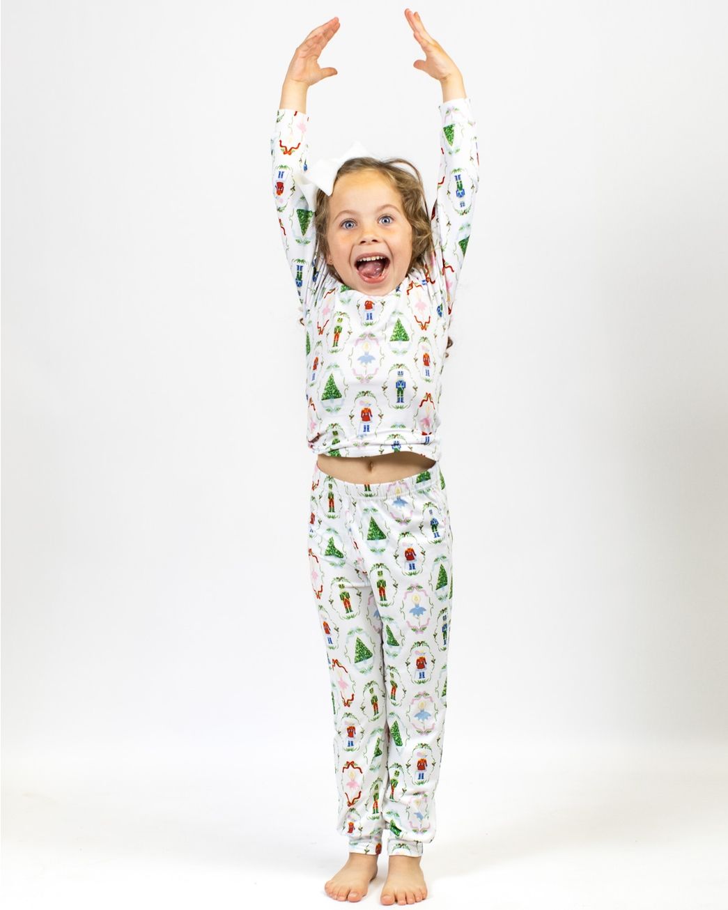 Christmas Kid's Nutcracker Waltz Pajama Set, Nutcracker Waltz Kids Pajamas: 2T