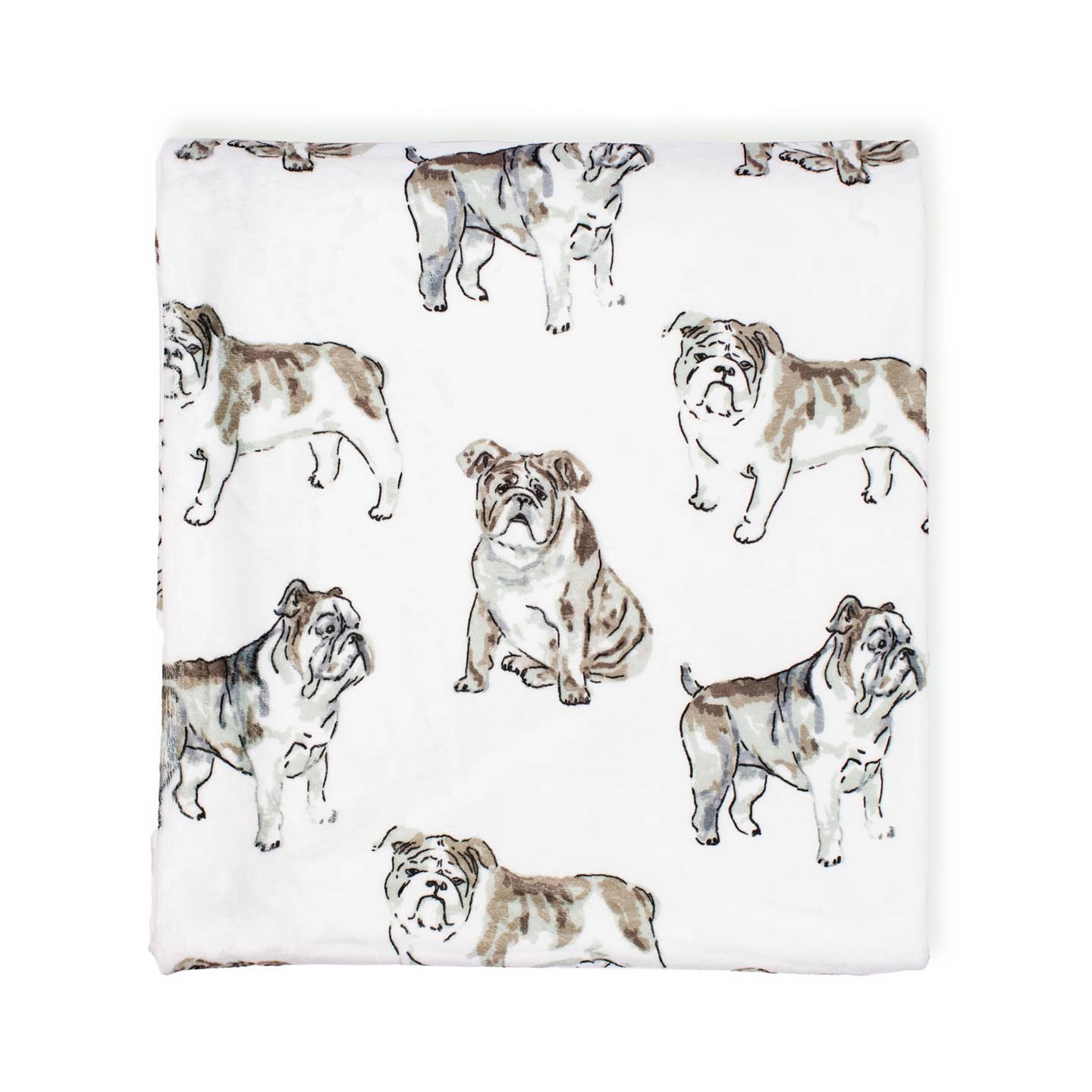 Throw Blanket - Bulldog
