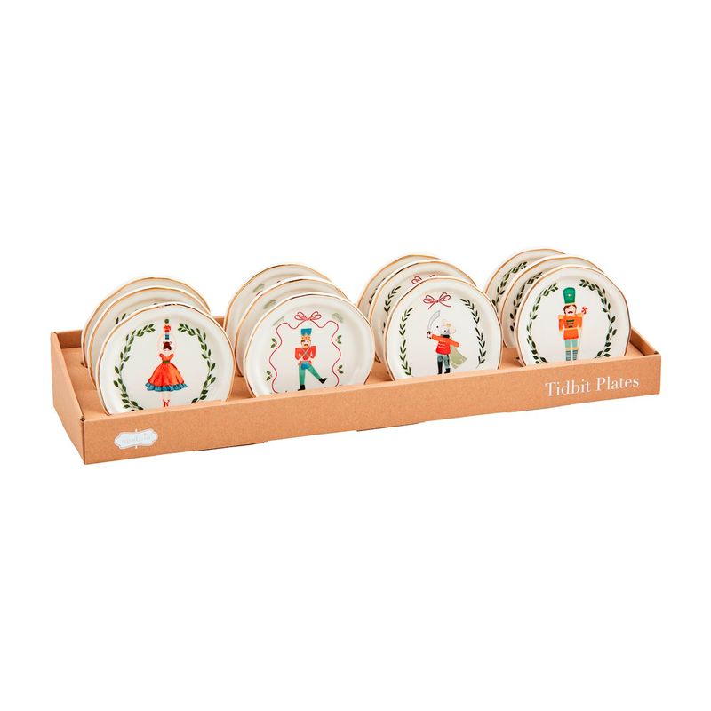 Christmas Nutcracker Tidbit Plate