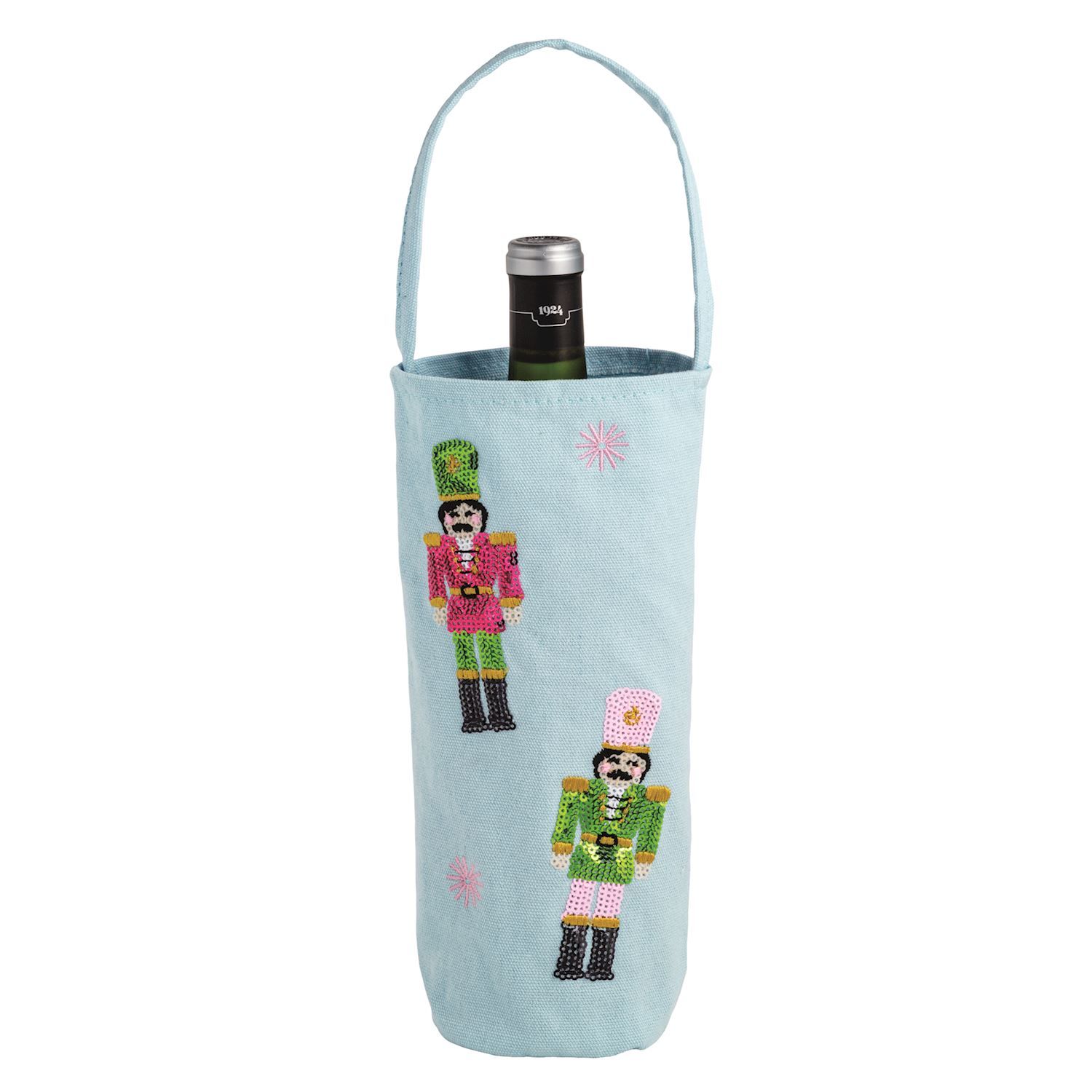 Christmas Sequin Wine Bag