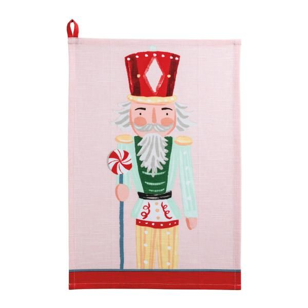 Christmas Nutcracker Hand Towel Christmas Nutcracker Hand Towel, Hand Towel Color: Pink