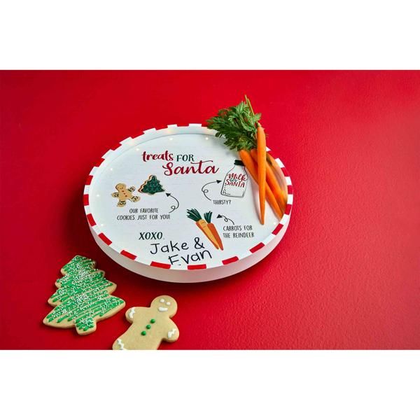 Christmas Treats for Santa Plate Christmas Treats for Santa Plate
